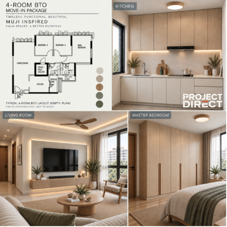 Official Muji Inspired BTO package design board