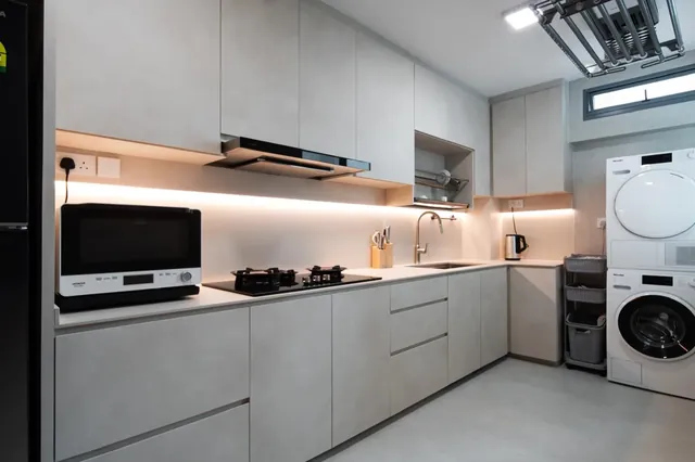 Completed Project Direct home, kitchen view
